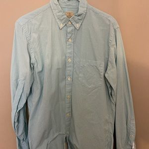 Men medium Turquoise J Crew button down